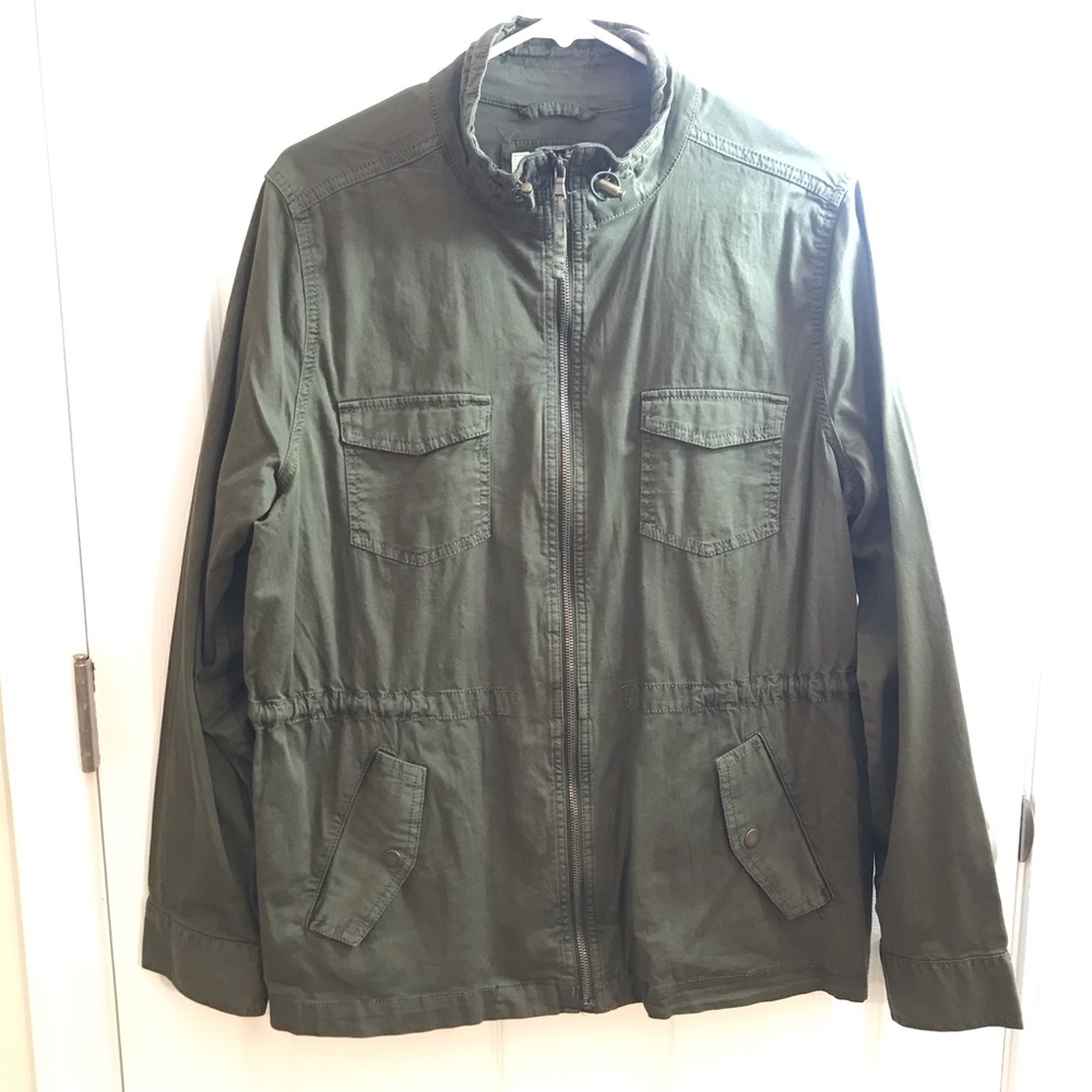 Sonoma Goods For Life Army Green Utility Jacket